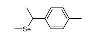methyl(1-(p-tolyl)ethyl)selane结构式