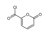 2H-Pyran-6-carbonyl chloride, 2-oxo- (9CI)结构式