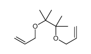2,3-dimethyl-2,3-bis(prop-2-enoxy)butane Structure