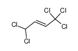 1,1,1,4,4-pentachloro-but-2-ene结构式