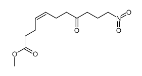 Methyl 8-oxo-11-nitro-4Z-undecenoate Structure