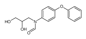 N-(2,3-dihydroxypropyl)-N-(4-phenoxyphenyl)formamide Structure