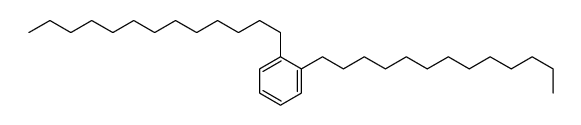 1,2-di(tridecyl)benzene结构式