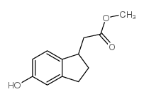 2-(5-羟基-1-茚基)乙酸甲酯结构式
