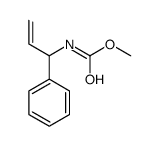methyl N-(1-phenylprop-2-enyl)carbamate结构式