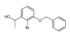 1-(3-(benzyloxy)-2-bromophenyl)ethan-1-ol Structure