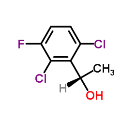 (1S)-1-(2,6-Dichloro-3-fluorophenyl)ethanol structure