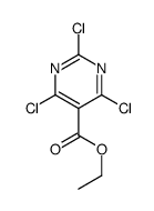 ethyl 2,4,6-trichloropyrimidine-5-carboxylate structure