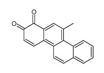 11-methylchrysene-1,2-dione结构式