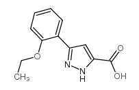 5-(2-乙氧基-苯基)-2H-吡唑-3-羧酸结构式