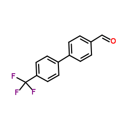 4'-(三氟甲基)-[1,1'-联苯]-4-甲醛结构式