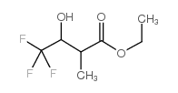 Ethyl 2-methyl-3-hydroxy-4,4,4-trifluorobutyrate Structure