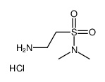 2-氨基-N,N-二甲基乙磺酰胺盐酸盐结构式