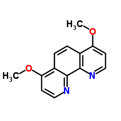 4,7-二甲氧基-1,10-菲咯啉结构式