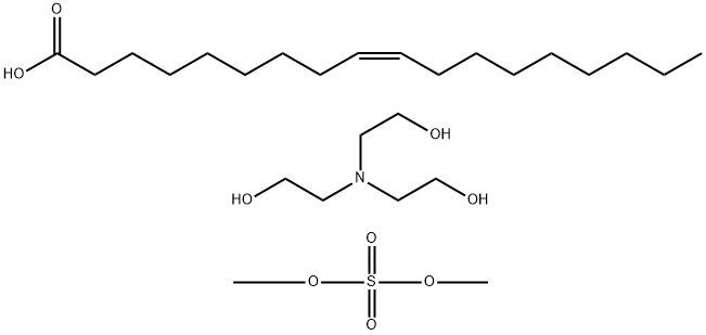 9-Octadecenoic acid (Z)-, reaction products with triethanolamine, di-Me sulfate-quaternized picture