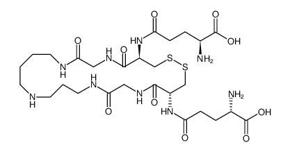 锥虫胱甘肽结构式
