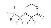 ethyl 2,2-difluoro-2-(1,1,2,2-tetrafluoro-2-iodoethoxy)acetate Structure