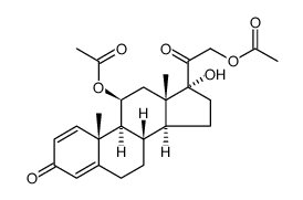 双醋酸脱氢皮质醇结构式