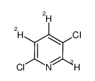 2,5-dichloropyridine-3,4,6-d3 Structure