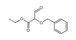 2-benzyloxy-3-oxo-propionic acid ethyl ester Structure