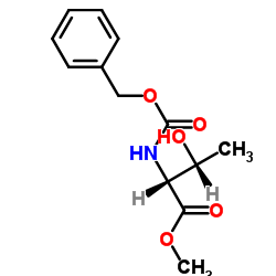 N-Cbz-D-别苏氨酸甲酯结构式
