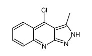 4-chloro-3-methyl-2H-pyrazolo[3,4-b]quinoline结构式