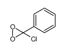 3-chloro-3-phenyldioxirane Structure