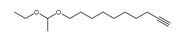 1-(1-ethoxyethyloxy)-8-decyne结构式