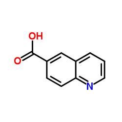 6-Quinolinecarboxylic acid Structure