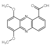 6,9-DIMETHOXY-PHENAZINE-1-CARBOXYLIC ACID结构式