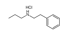 N-propyl-2-phenylethylamine hydrochloride结构式