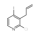 3-烯丙基-2-氯-4-碘吡啶结构式