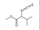 methyl 2-isothiocyanato-3-methyl-butanoate structure