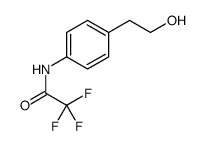 2,2,2-trifluoro-N-[4-(2-hydroxyethyl)phenyl]acetamide Structure