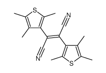 cis-1,2-dicyano-1,2-bis(2,4,5-trimethyl-3-thienyl)ethene Structure