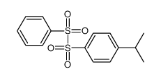 1-(benzenesulfonylsulfonyl)-4-propan-2-ylbenzene Structure