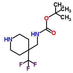 4-三氟甲基-4-Boc-氨基甲基哌啶图片