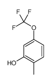 2-Methyl-5-(trifluoromethoxy)phenol Structure