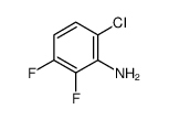 6-Chloro-2,3-difluoroaniline结构式