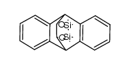9,10-dihydro-cis-11,12-bis(trimethylsilyloxy)-9,10-ethanoanthracene结构式