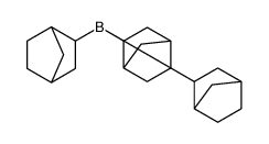 tris(3-bicyclo[2.2.1]heptanyl)borane结构式