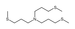3-methylsulfanyl-N,N-bis(3-methylsulfanylpropyl)propan-1-amine Structure