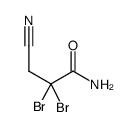2,2-二溴-3-氰基丙酰胺结构式