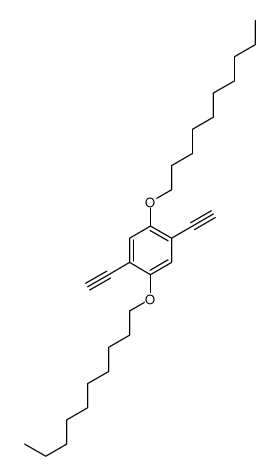 1,4-didecoxy-2,5-diethynylbenzene结构式