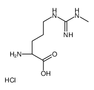N'-单甲基-L-精氨酸盐酸盐结构式