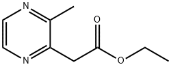 (3-Methylpyrazin-2-yl)-acetic acid ethyl ester结构式
