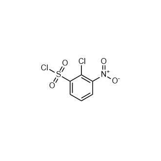 2-氯-3-硝基苯磺酰氯结构式