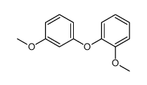 1-methoxy-2-(3-methoxyphenoxy)benzene结构式