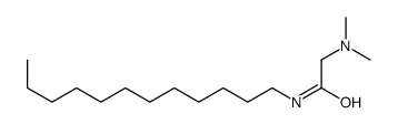 2-(dimethylamino)-N-dodecylacetamide结构式