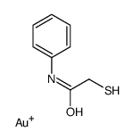 金硫醋苯胺结构式